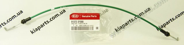 Трос/тяга открывания замка двери передней правой 813722F000 HYUNDAI