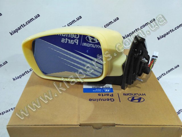 Наружное зеркало левое 876103M060 HYUNDAI