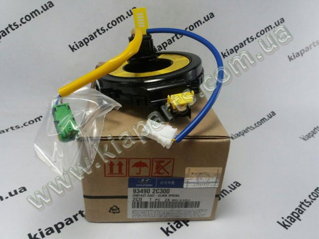 Кольцо контактное, шлейф руля 934902C300 HYUNDAI