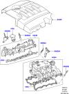 Коллектор впускной, левый LR003692 LAND ROVER