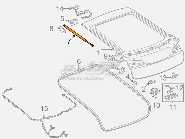 23282828 GM Амортизатор крышки багажника (двери 3/5-й задней) купить в Киев