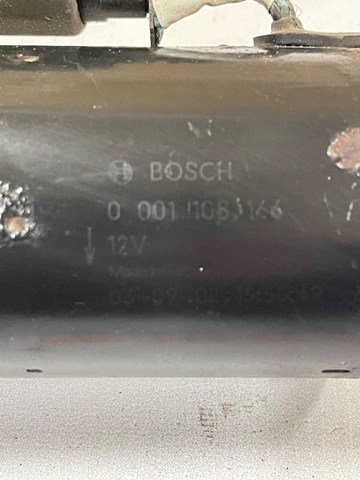 0001108166 BOSCH Стартер купить в Днепр