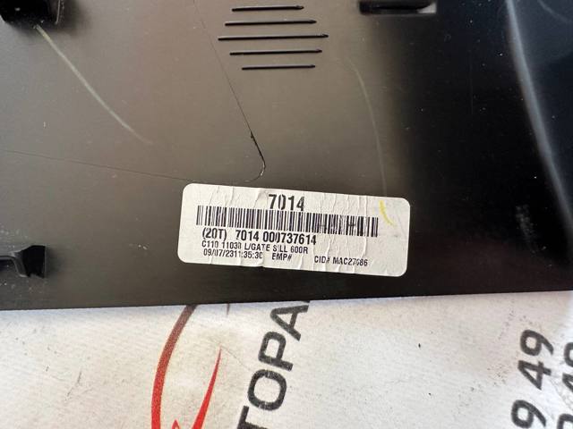 Изоляция термошумовая задка кузова 42697014 GM