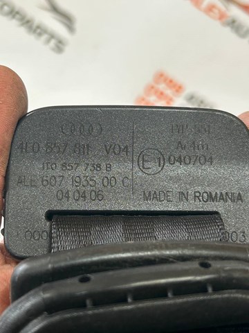 4L0857811V04 Ремень безопасности задний купить Ужгород