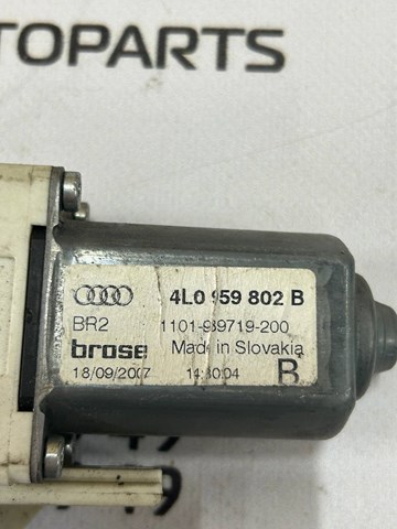 VAG 4L0959802B Мотор стеклоподъемника двери задней правой в наличии Николаев
