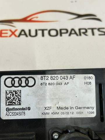 VAG 8T2820043AF Блок управления режимами отопления/кондиционирования в наличии Сумы