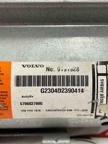 VOLVO 9191928 Подушка безопасности (AIRBAG) пассажирская в наличии Ровно