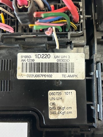 919501D220 HYUNDAI Блок предохранителей купить в Житомир
