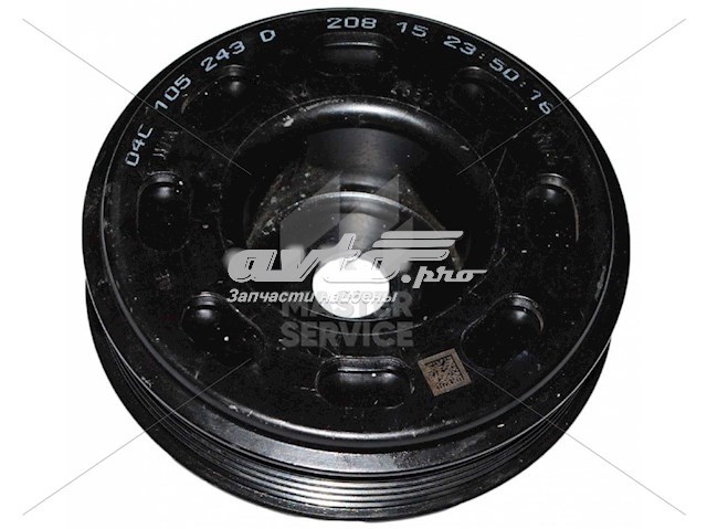 04C105243D VAG Шкив коленвала купить в Ровно