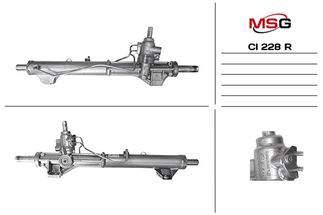 Рейка рулевая 1400931580 Fiat/Alfa/Lancia