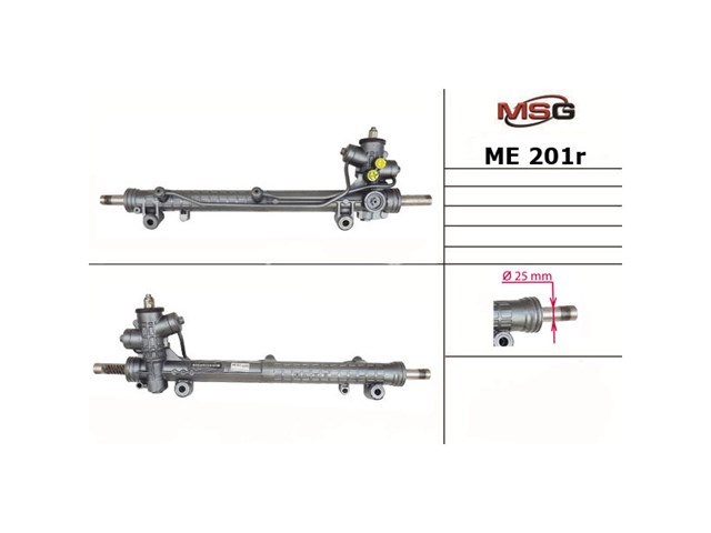 MERCEDES 1684602000 Рейка рулевая в наличии Полтава