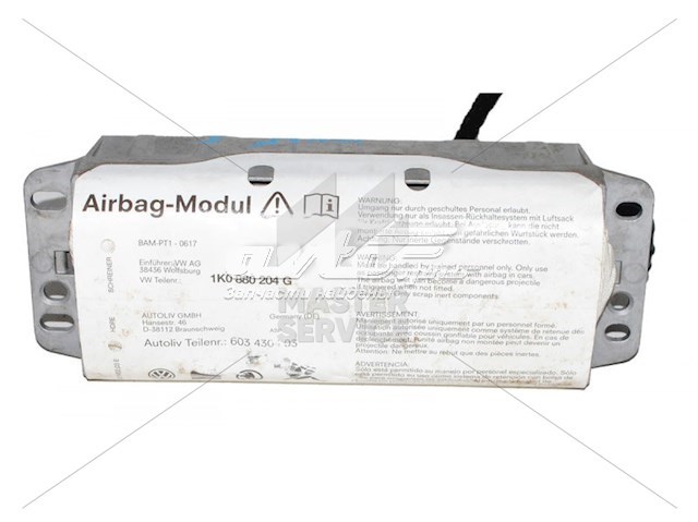 1K0880204K Подушка безопасности (AIRBAG) пассажирская купить Ирпень