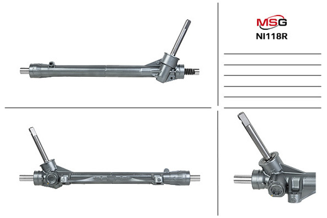Управление рулевое в сборе 480013NL3A NISSAN