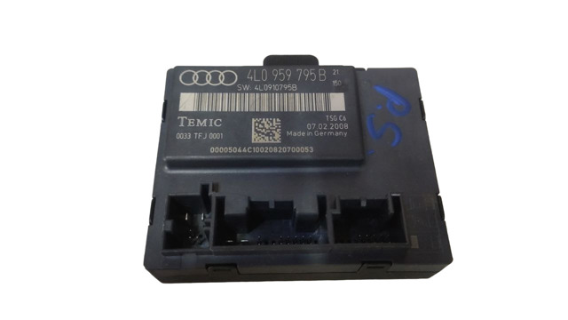 Блок комфорта задней двери 4L0959795B VAG