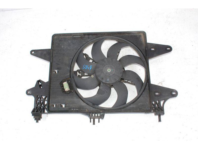 Вентилятор основного радіатора комплект d385 8 лопатей 05- fiat doblo 00-13 51758856