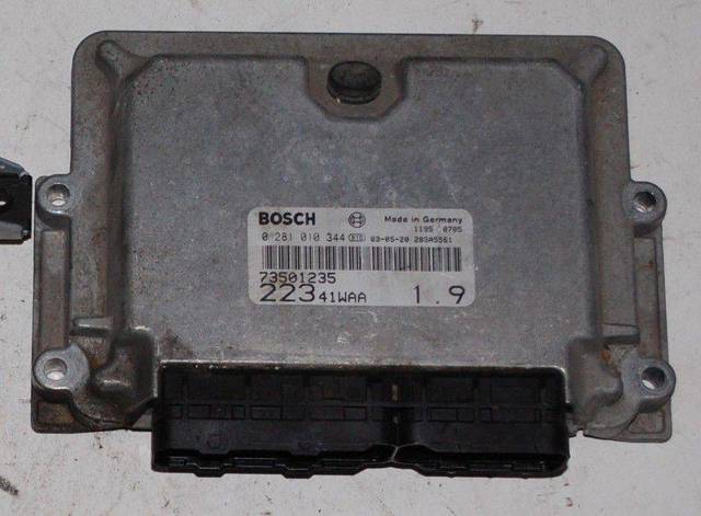 ЭБУ двигателем 73501235 FIAT