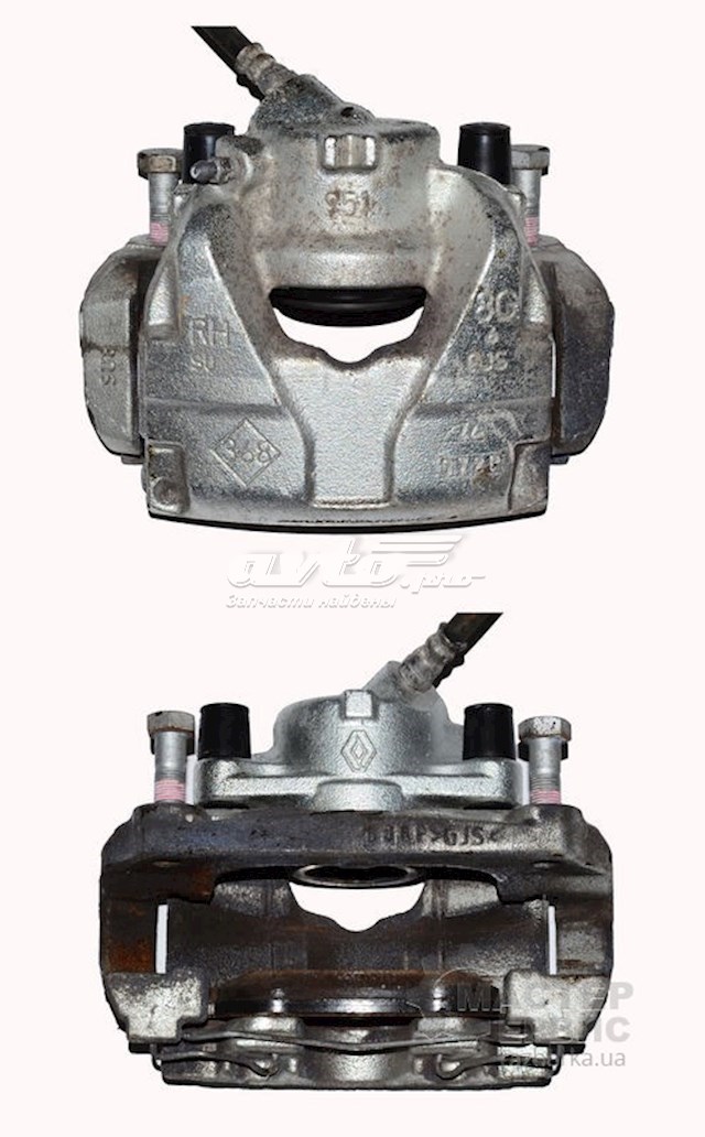 Суппорт тормозной, передний, правый 7701208333 RENAULT