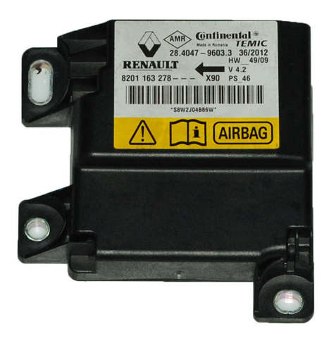Модуль-процессор управления подушкой безопасности (ЭБУ AIRBAG) 8201163278 RENAULT
