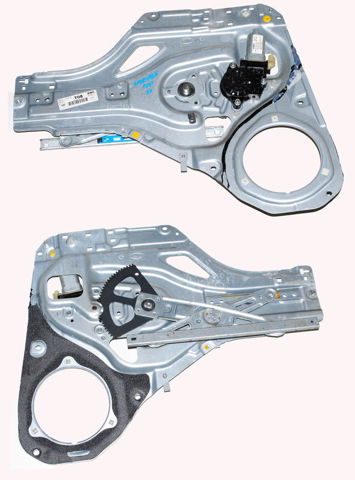 Механизм стеклоподъемника двери задней, левой 834011F010 HYUNDAI