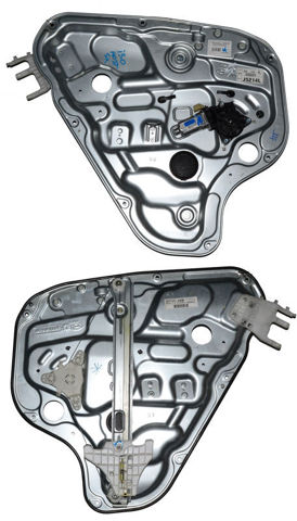 Механизм стеклоподъемника двери задней, левой 834712L010 HYUNDAI