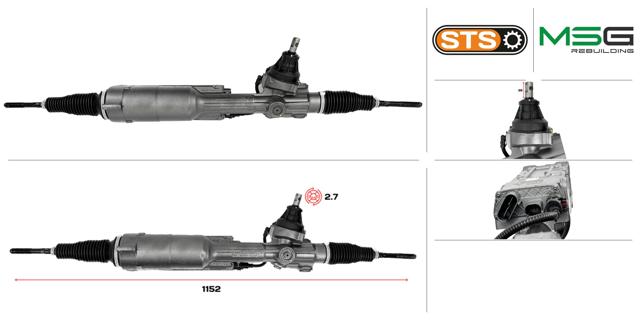 VAG 8R1423055J Рейка рулевая в наличии Львов
