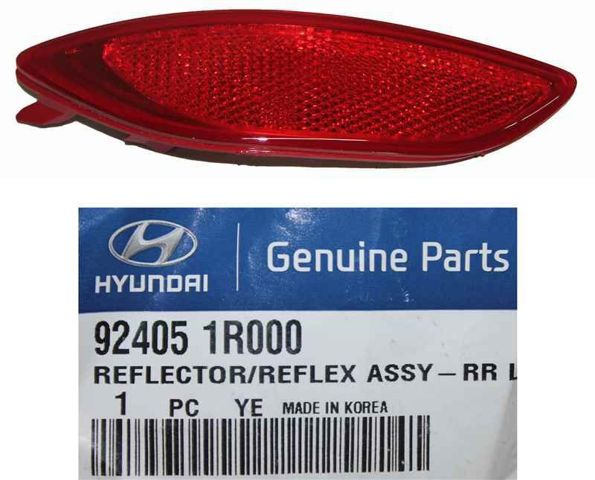 Катафот (отражатель) заднего бампера, левый 924051R000 HYUNDAI