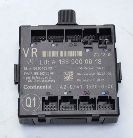 Блок комфорта передней двери A1669000618 MERCEDES