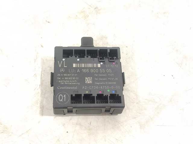 Блок комфорта передней двери A1669005505 MERCEDES