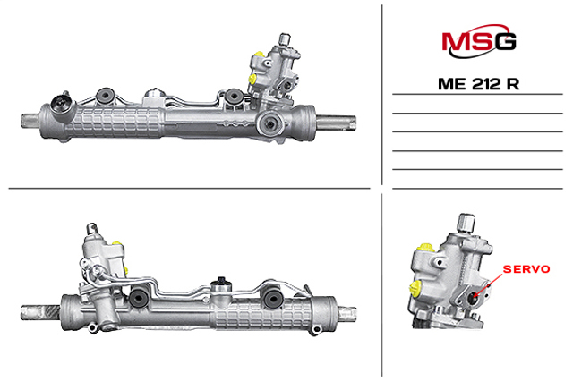 MERCEDES A2204600601 Рулевая рейка в наличии Тернополь