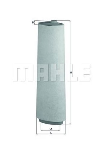 Фильтр воздушный LX818 MAHLE