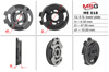 Плита насоса нижня гур mercedes-benz c-class w203 00-07, e-class w211 02-09, clk w209 02-10, ml w164 05-11, c-class w204 07-14, s-class w220 98-06, e-class w210 94-03, s-class w221 06-13, gl x164 06-12, slk r170 96-04, cl c216 06-13, clk w208 97-02, r-cla ME018LPL8.5L