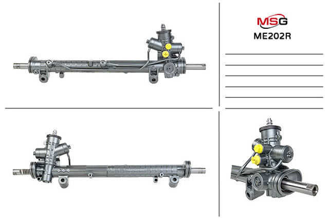 Рулевая рейка ME202R MSG Rebuilding