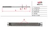 Вал/шток рулевой рейки ME211C MS GROUP