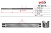 Вал/шток рулевой рейки ME219C MS GROUP