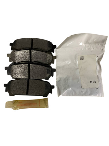 Колодки тормозные дисковые комплект MX1004 FRICTION MASTER