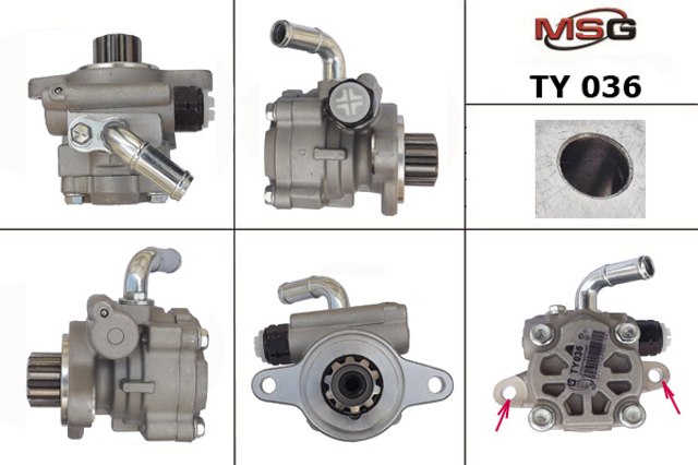 ГУР руля TY036 MS GROUP