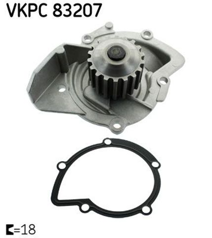 Водяной насос VKPC83207 SKF