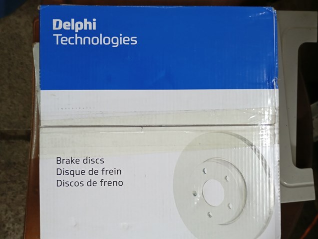 DELPHI BG5219C Диск тормозной передний в наличии Ровно