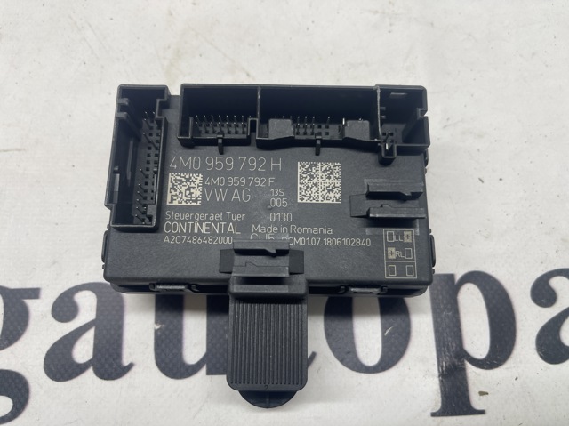 Блок комфорта передней двери 4M0959792H VAG