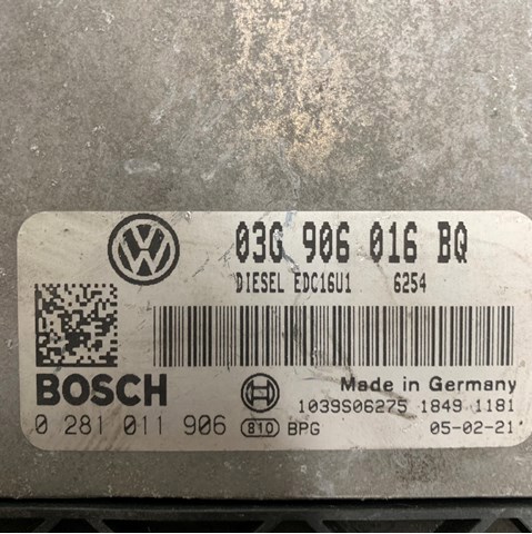 VAG 03G906016BQ Модуль управления (ЭБУ) двигателем в наличии Житомир