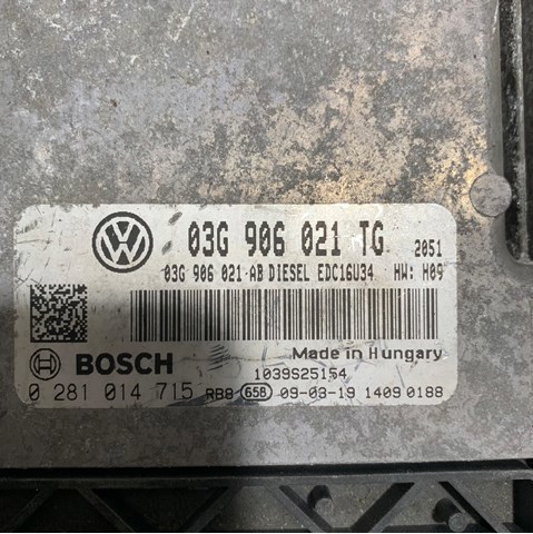 VAG 03G906021TG Блок управления двигателем в наличии Черновцы