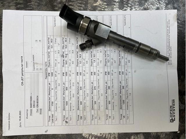 BOSCH 0445110280 Топливные форсунки в наличии Сумы