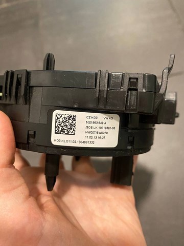 VAG 5Q0953549A Шлейф руля в наличии Николаев