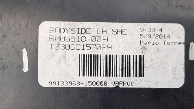 600591800C TESLA Фонарь задний левый внешний купить в Сумы