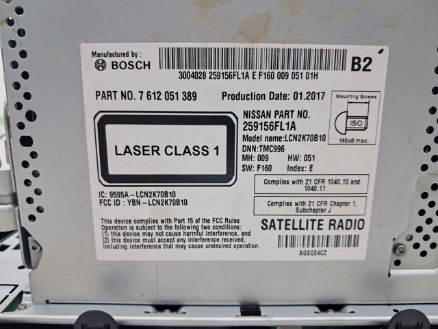 259154BA0B NISSAN Дисплей многофункциональный купить в Одесса