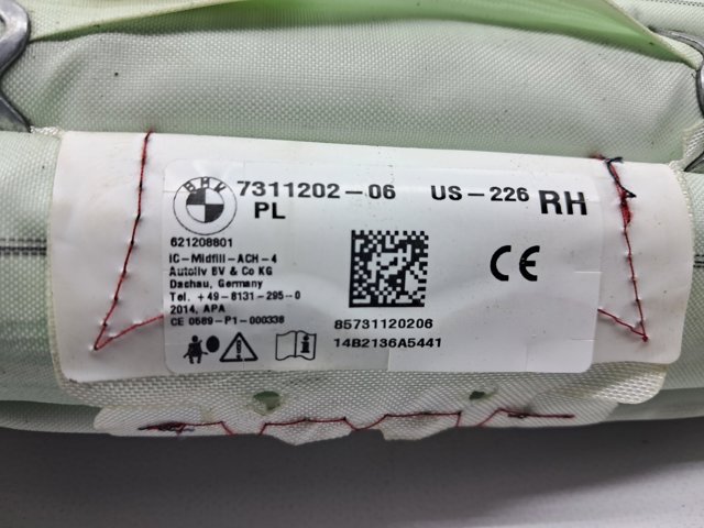 Подушка безопасности, боковая, правая 72127311202 BMW