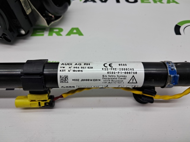 Ремень безопасности передний правый 80A857706FV04 VAG