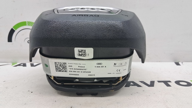 83A880201H6PS VAG Подушка безопасности (AIRBAG) водительская купить в Ужгород