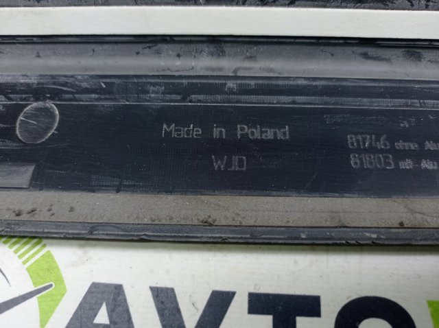 8R0853374A01C VAG Накладка дверного порога внутренняя передняя правая купить в Каменское