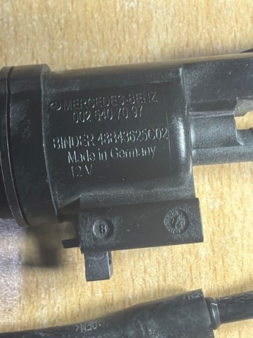 MERCEDES 0025407097 Клапан соленоид регулирования заслонки EGR в наличии Ровно